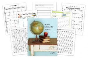 weekly homeschool planner