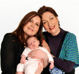 Christobel Edwards with daughter & grand-daughter