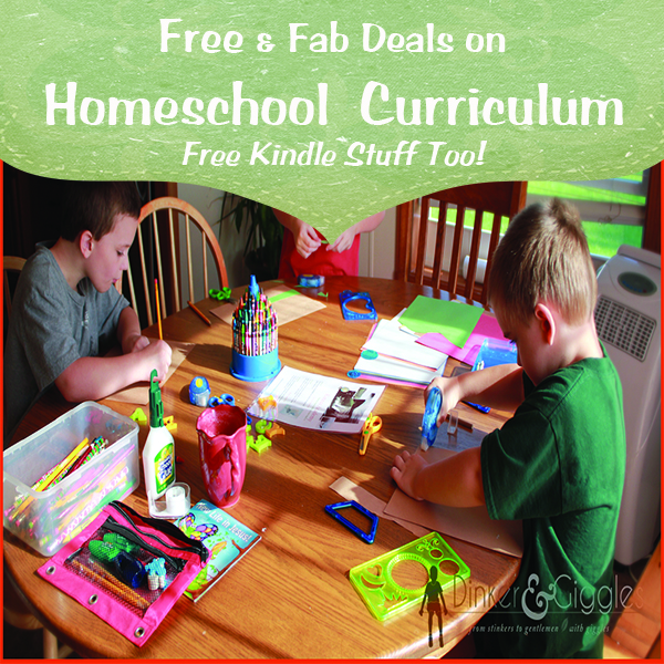 Free Kindle Books Great #Homeschool Deals @DinkerGiggles
