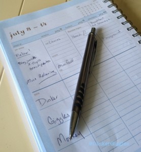 momAgenda Planner perfect for scheduling your summer activities