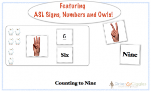 Counting to Nine ASL