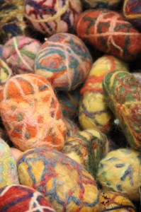Felted Lavender Soaps: Pittsburgh Knit & Crochet Festival @DinkerGiggles #knit #crochet