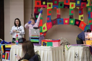 Knit the Bridge at Pittsburgh Knit & Crochet Festival #knit #crochet @DinkerGiggles